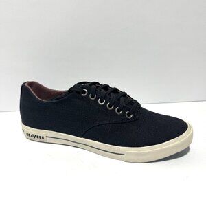 Seavees Mens Hermosa Plimsoli Sneakers Navy Size 7 M